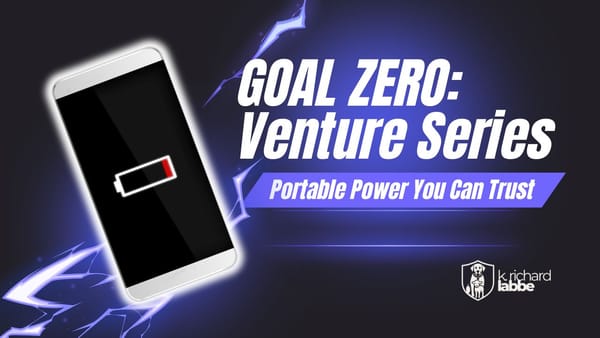 Goal Zero: Portable Power You Can Trust—Starting with the Venture Series