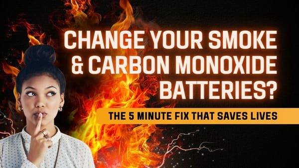 Change Your Smoke and Carbon Monoxide Detector Batteries: The 5-Minute Fix That Saves Lives
