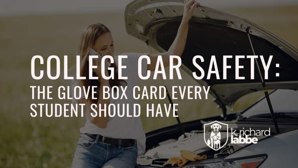 College Car Safety: The Glove Box Card Every Student Should Have